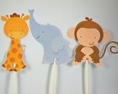 Baby Animals Cupcake Toppers for Baby Shower --Set of 12 Il_170x135
