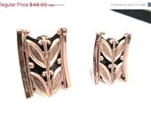 Renoir Tulip Copper Earrings 1950s Vintage Jewelry