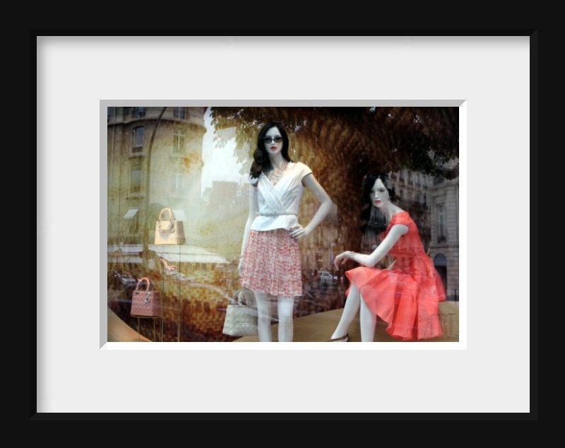 Paris decor, fashion photography, french photo, summer decor, wall art, fashion print, 5x7 (13x18) F R E E SHIPPING
