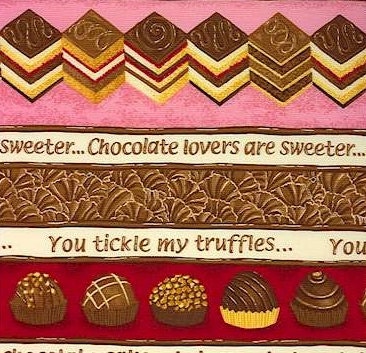 Ten Different Jill Lamb "A Passion For Chocolate" Fabrics--Make The Quilt I Never Did--Collection Includes Over 15 Yards of Fabric