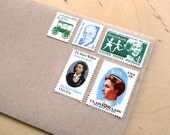 Vintage unused - Doctor Doctor - postage stamps to post 5 letters - or use in scrapbooking and crafts