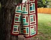 Modern Baby Quilt, Baby Blanket, Baby Bedding