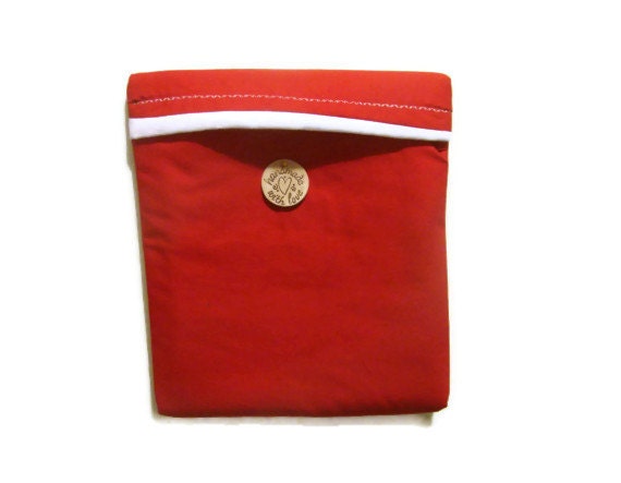 Microwave Potato Bag - Red and White/Kitchen Accessory