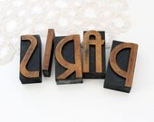 PARIS in Letterpress Type