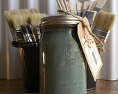 Home Brewed, Stone Blue Chalk Finish by UrbanOasisDecor - Handmade in the USA