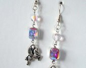 AB Crystal Pegasus earrings
