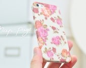 Apple iphone case for iphone iPhone 5 iphone 4 iphone 4s iphone 3Gs : Classic vintage Rose