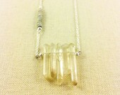 Salt Water Series -Tofino Multi-Stone Smokey Quartz Necklace