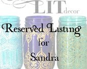 Reserved Listing for Sandra