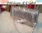 Superb BLING Sale - Elegant and Stylish PURSE / HANDBAG with Crystals