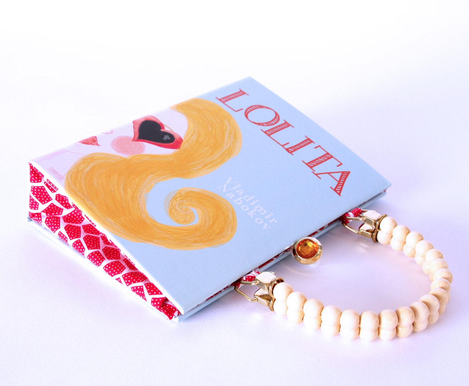 Book Purse Handbag- Lolita