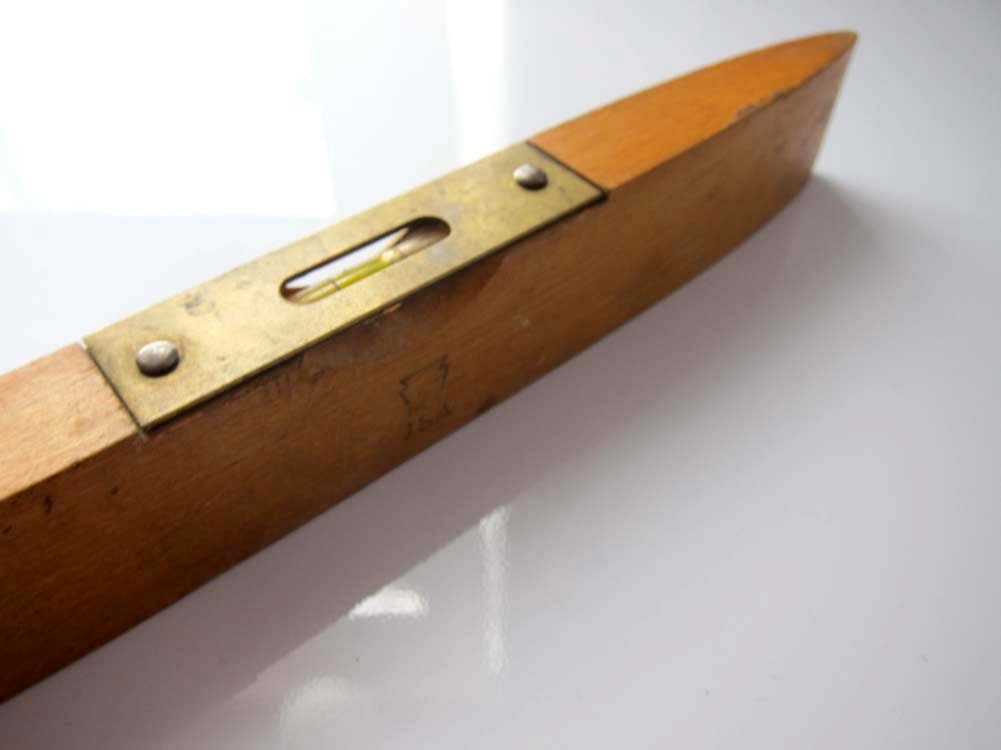 Vintage Wooden Level - Marked USA