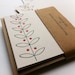 Red and Black Letterpress Notecards - Set of Eight