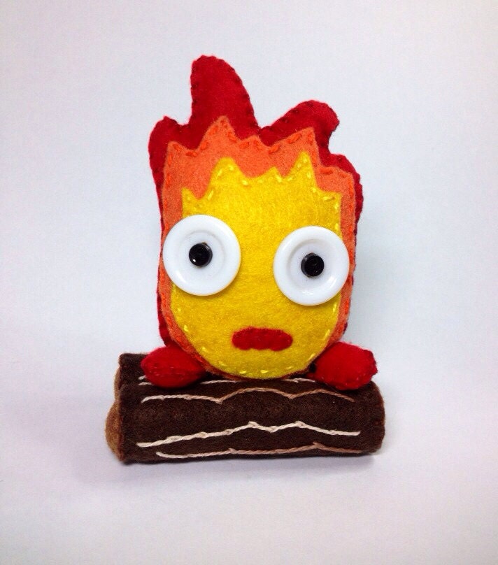 Handmade Calcifer from Studio Ghibli