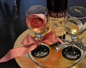 Chalkboard Wine Glasses