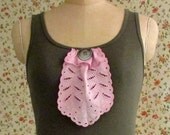 Tank Top Vintage Lace and Button Boho Inspirational Words Hippie Gypsy Cottage Chic