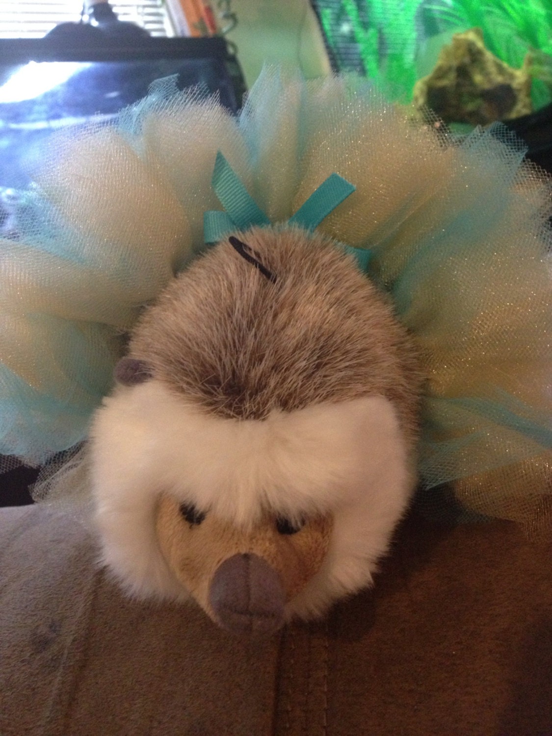 Gold and Turquoise Hedgehog Tutu