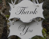 REVERSIBLE WEDDING SIGNS Thank You, Mr. Mrs. Chair Sign, Wedding Decor, Photo Prop, Vintage, Antique, Rustic, Shabby Chic Style