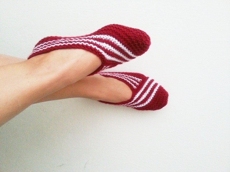 Claret red  Healthy Booties Home slippers Dance classic yoga sexy hygienic light Naturel yoga,socks,halloween
