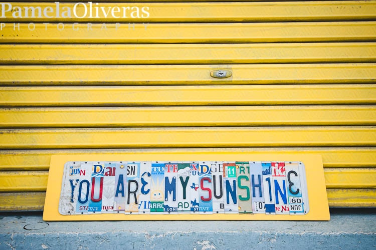 You Are My SUNSHINE, OOAK License Plate Art - mothers day gift, recycled Home Decor, custom valentines day, unique  wedding, anniversary