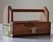 Wooden Tool Box-Miniature-Altered Cigar Box