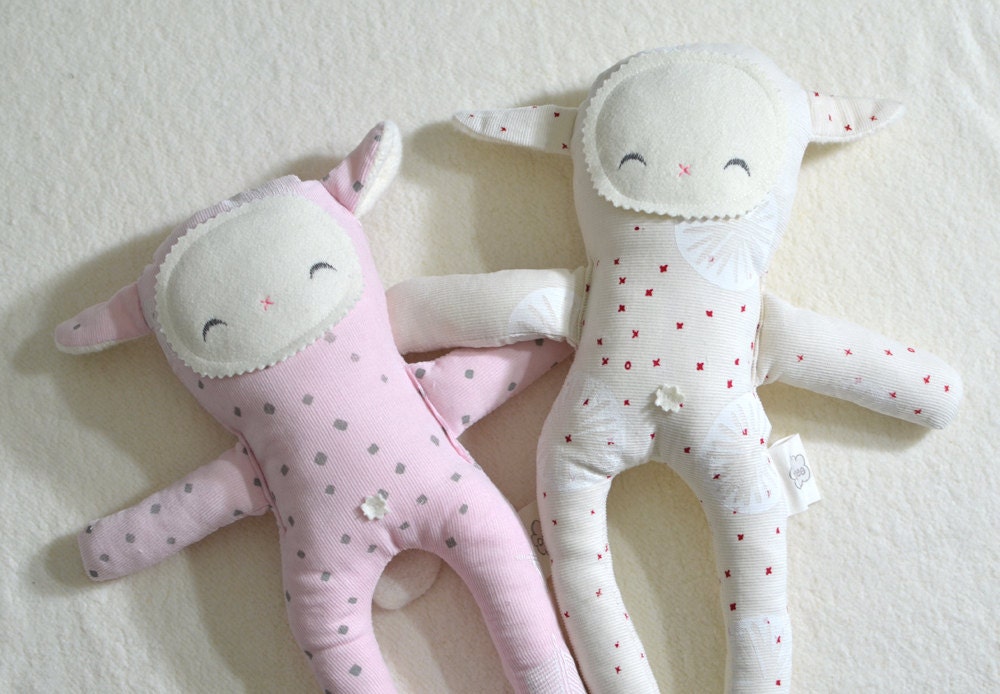 custom made oobee customized soft toy in your choice of handprinted fabric