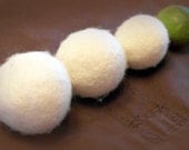 Set of 4 JUMBO SCENTED 100% Wool Dryer Balls  (Can buy less or more upon request) Four