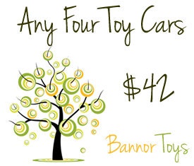 4 Organic Wooden Cars - Natural, Wood Childrens Toy - Wood Car Wood Toy Organic Toy