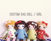 Custom cloth rag doll / GIRL