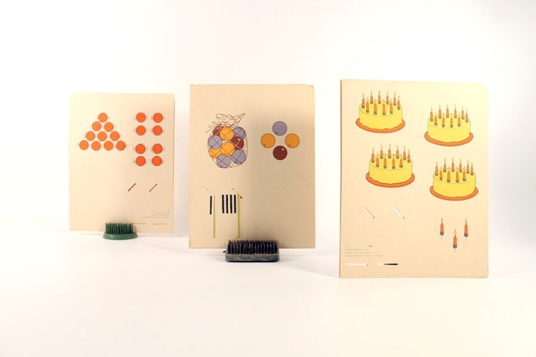 Vintage Numeration System Mumeric Flash Cards