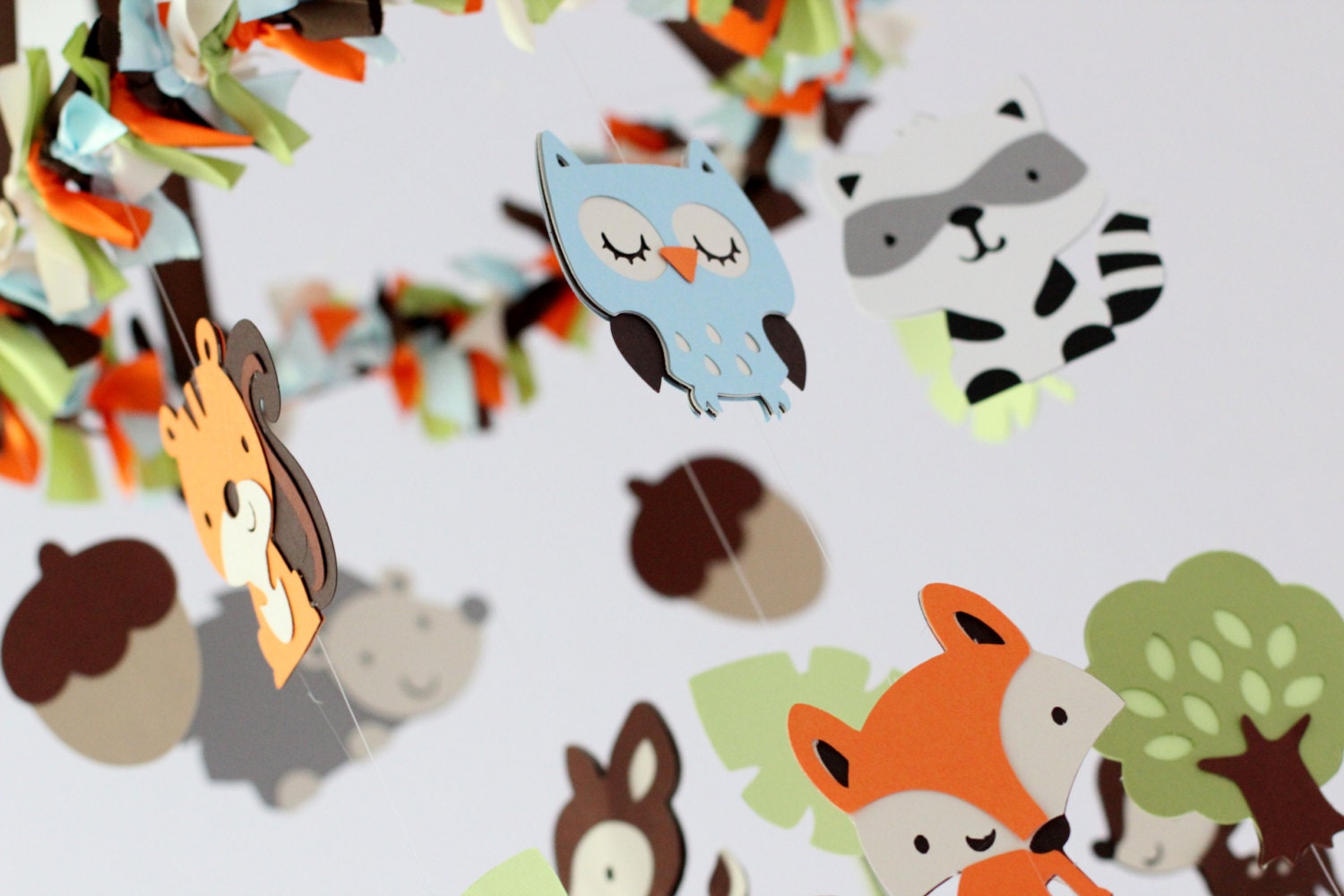 Forest Friends Nursery Mobile Decoration