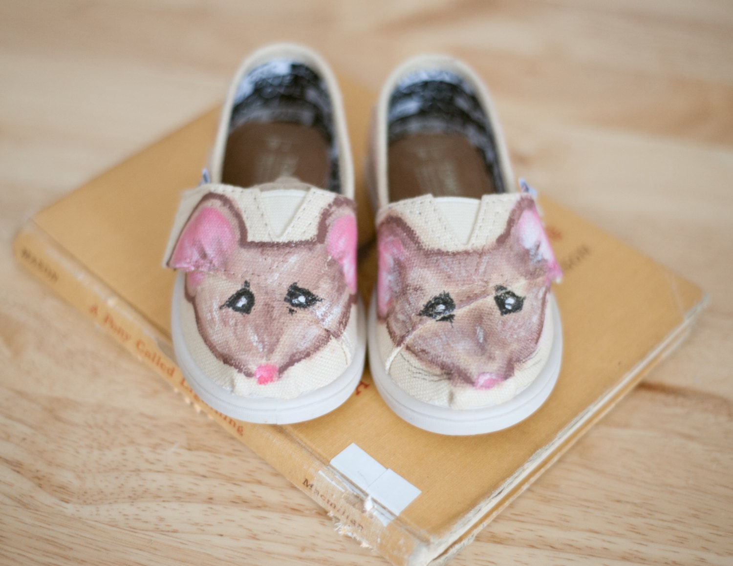 Mouse Toddler's Custom TOMS Shoes
