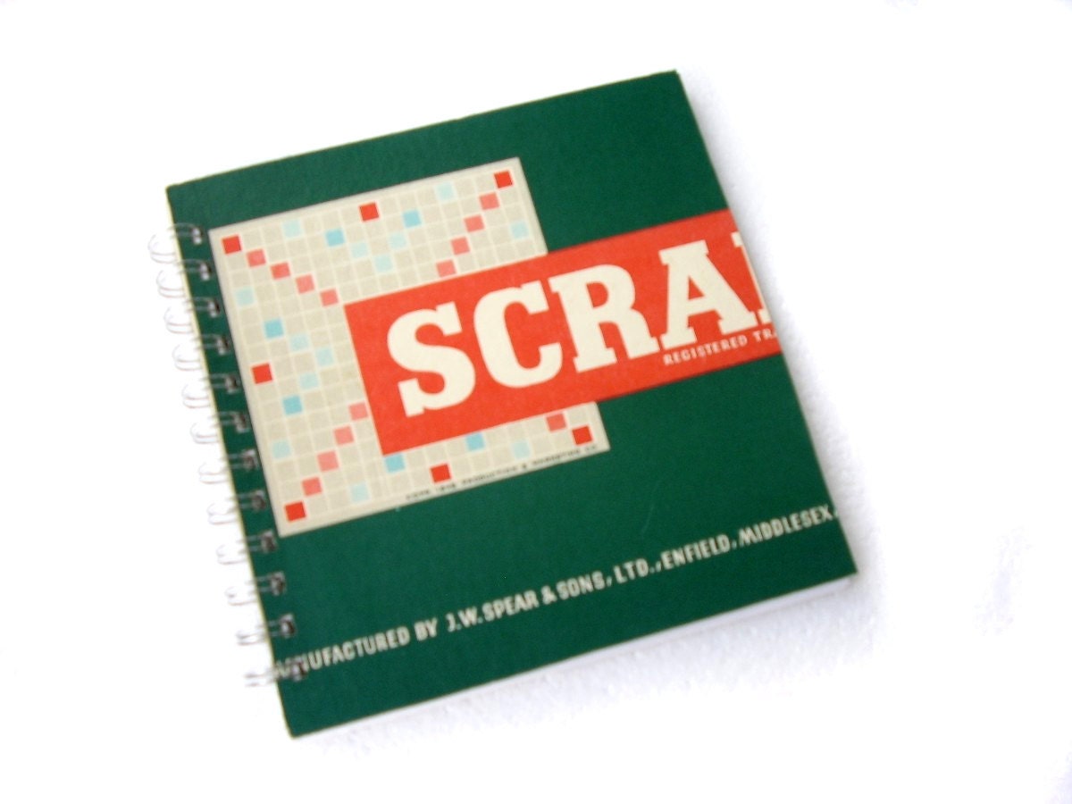 PERSONALISED Green Scrabb...