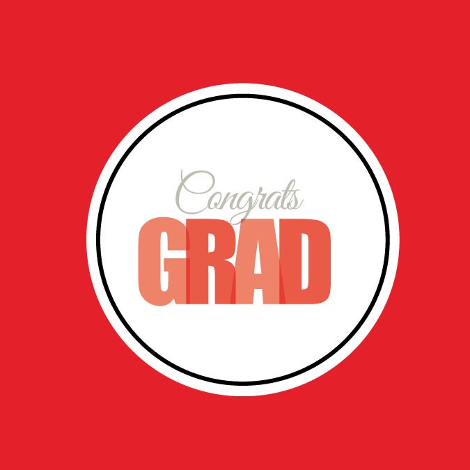 2013 Graduation Party Toppers - Red and Black Il_170x135
