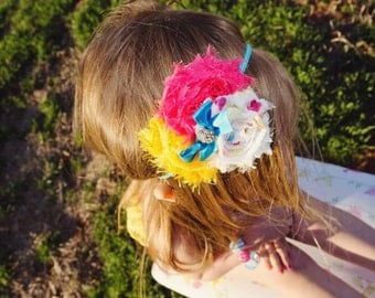 Baby Headband-Bright Baby Headband-Gap kIds-Newborn Headband-Baby Girl-Toddler-Photo Prop