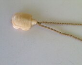 Turtle pendant, Polynesian roping with Puka shell clasp