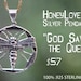 HoneyLove.org Silver Pendant (100% .925 Sterling Silver)