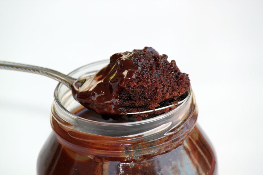 Cheesecake Brownie Swirls & Chocolate Brownie Cake in a Jar