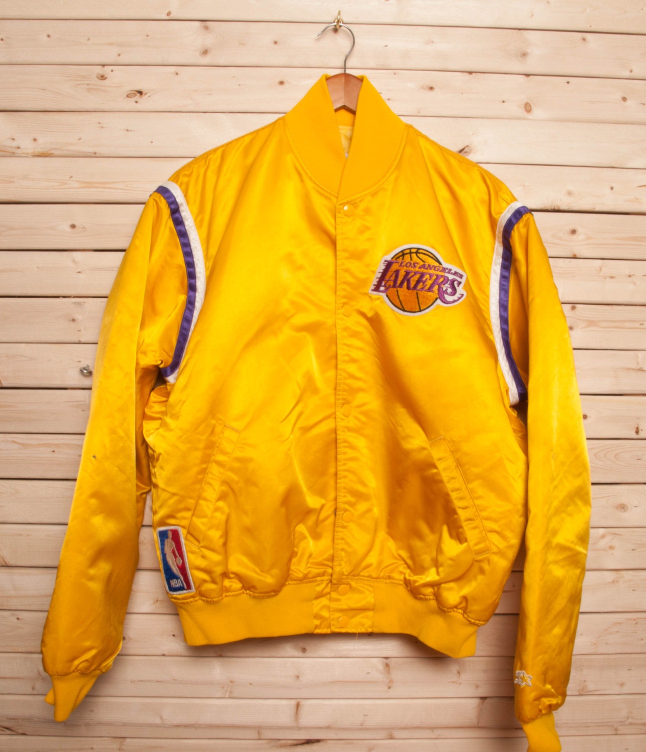 Los Angeles Lakers Starter Brand Basketball Jacket XL