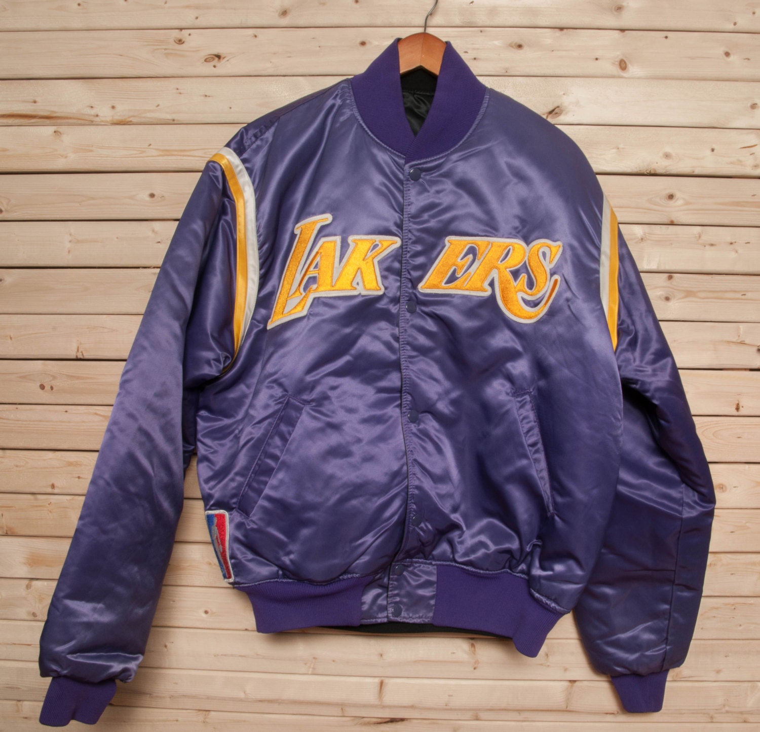 L.A. Lakers REVERSIBLE Starter Brand Basketball Jacket Xl