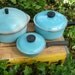 Turquoise Club Pots and Dutch Oven