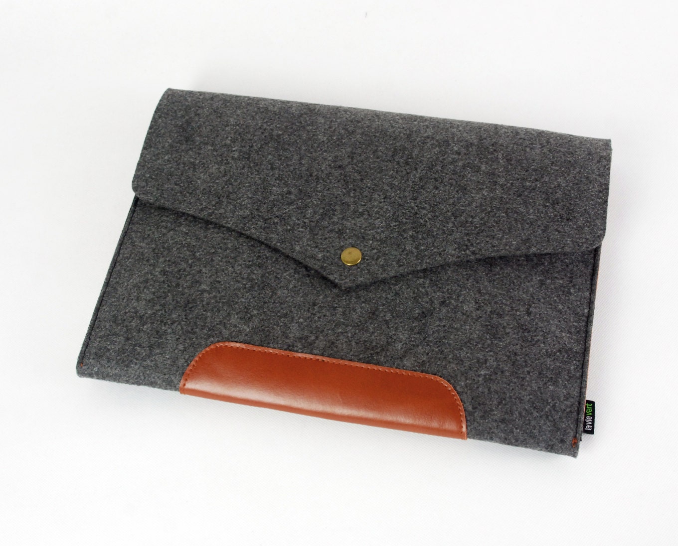 Genuine Leather 15" Macbook Case Handmade, MacBook Retina Case, 15" MacBook Pro Retina Case, Macbook 15 :E1137-MGra04