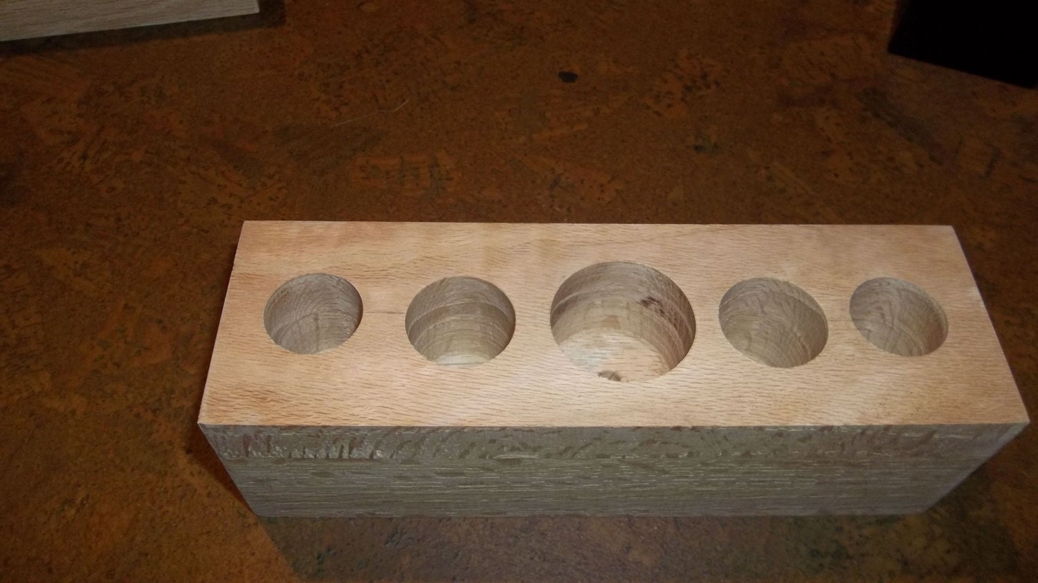Handmade Wooden Makeup Brush Holder & Bathroom Organizer- Custom Order Blocks