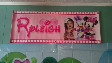 Minnie Mouse and Daisy Duck High Quality Banner Il_570xn