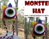 Monster Hat MADE to ORDER