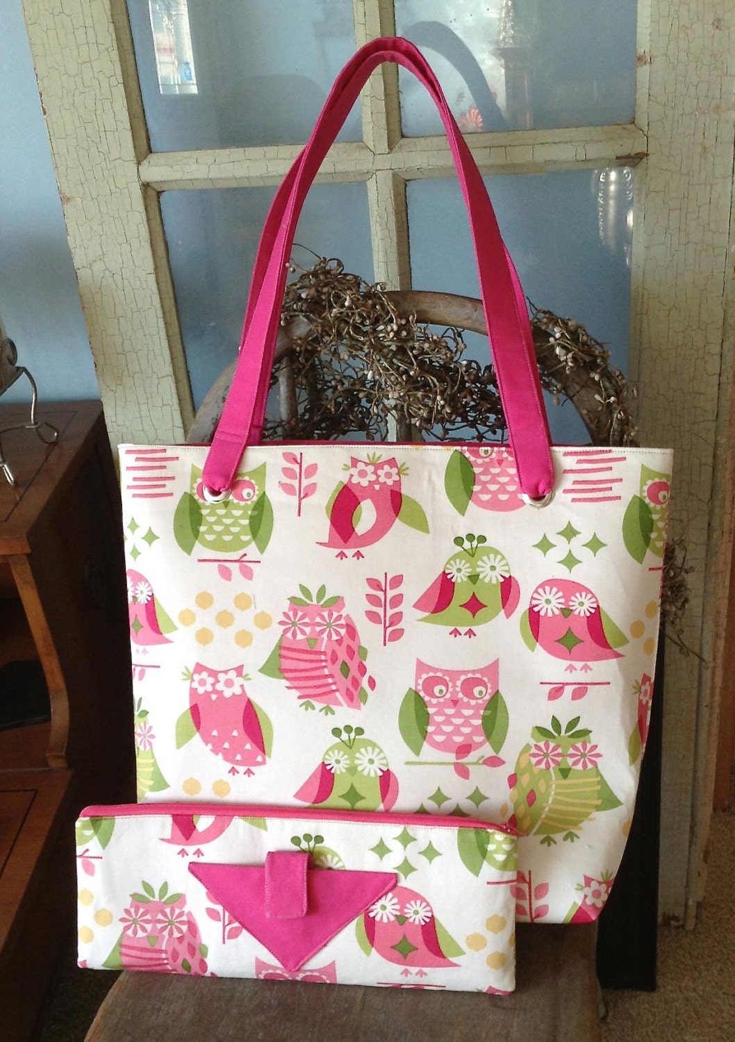 Origami Owl Matching Set - Medium Tote and TOMs Carrying Case