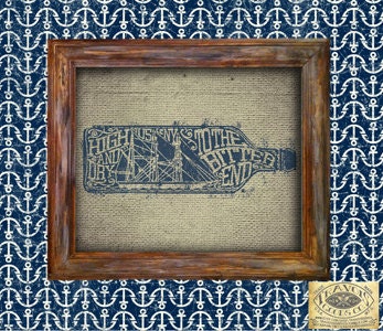 Ship Boat Nautical Ny New York City Antique Vintage Rustic Americana Nyc Wall Print Home Decor Graphic Design Poster Art Usa United States