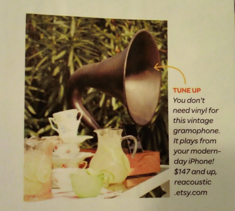 The Atwater Kent Acoustic Speaker Dock featured in Every Day with Rachael Ray