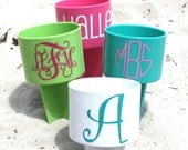 Personalized Beach Spiker Drink Holders, Assorted Colors, Monogrammed Spiker Beverage Holders
