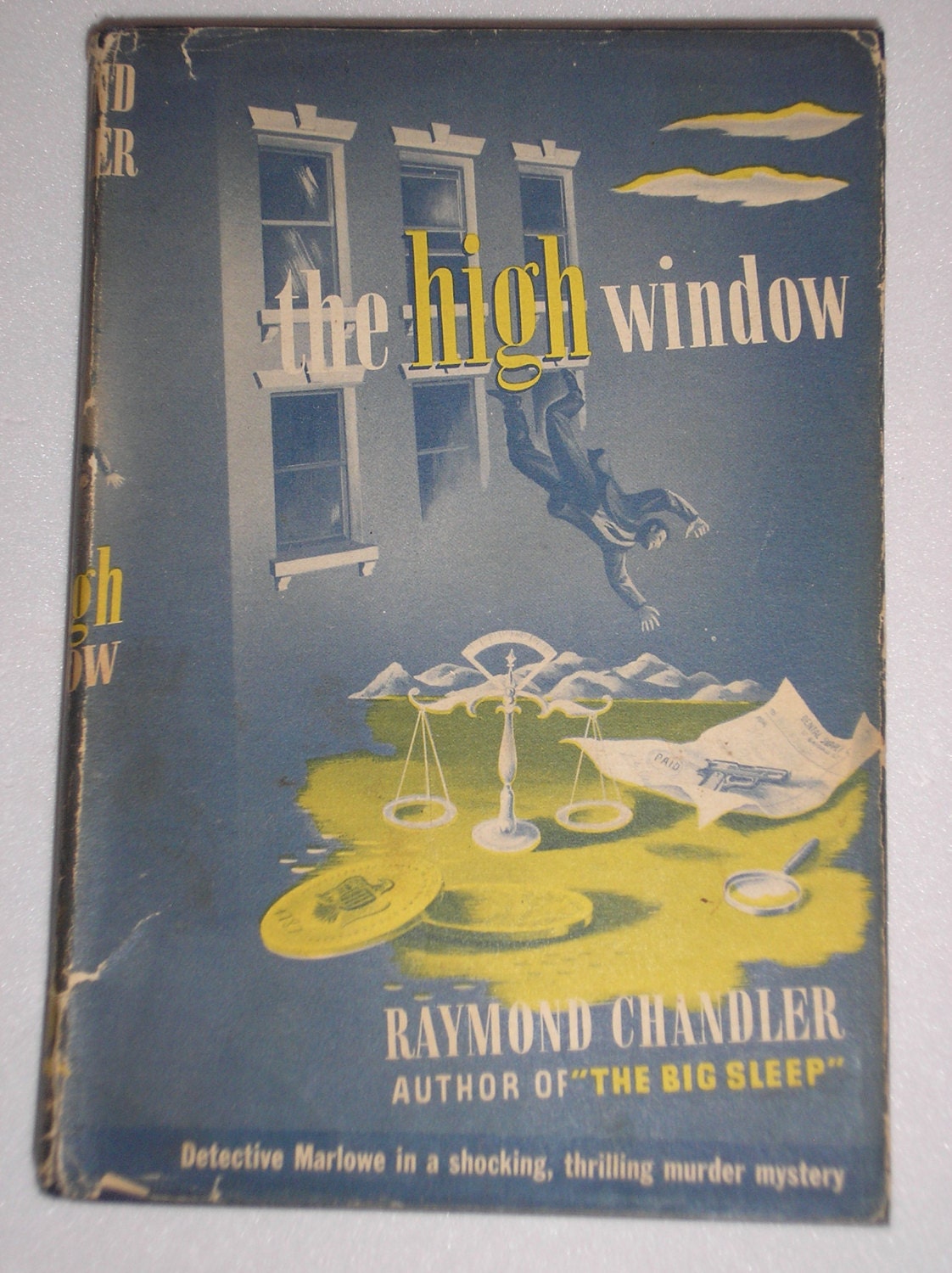 1945 The High Window By Raymond Chandler - First Printing - Tower Books